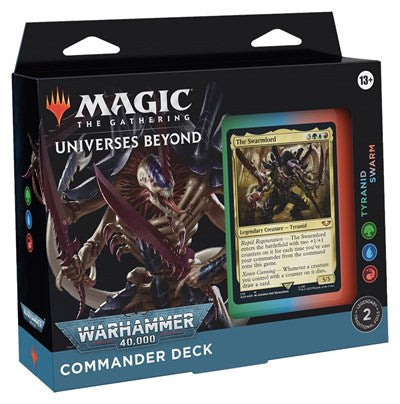 Universes Beyond: Warhammer 40,000 Tyranid Swarm Commander Deck (Universes Beyond: Warhammer 40) New