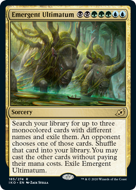 Emergent Ultimatum (Ikoria: Lair of Behemoths) Light Play