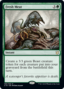 Fresh Meat (Commander 2019) Near Mint