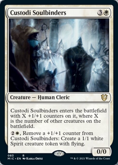 Custodi Soulbinders (Commander 2021 Midnight Hunt) Near Mint