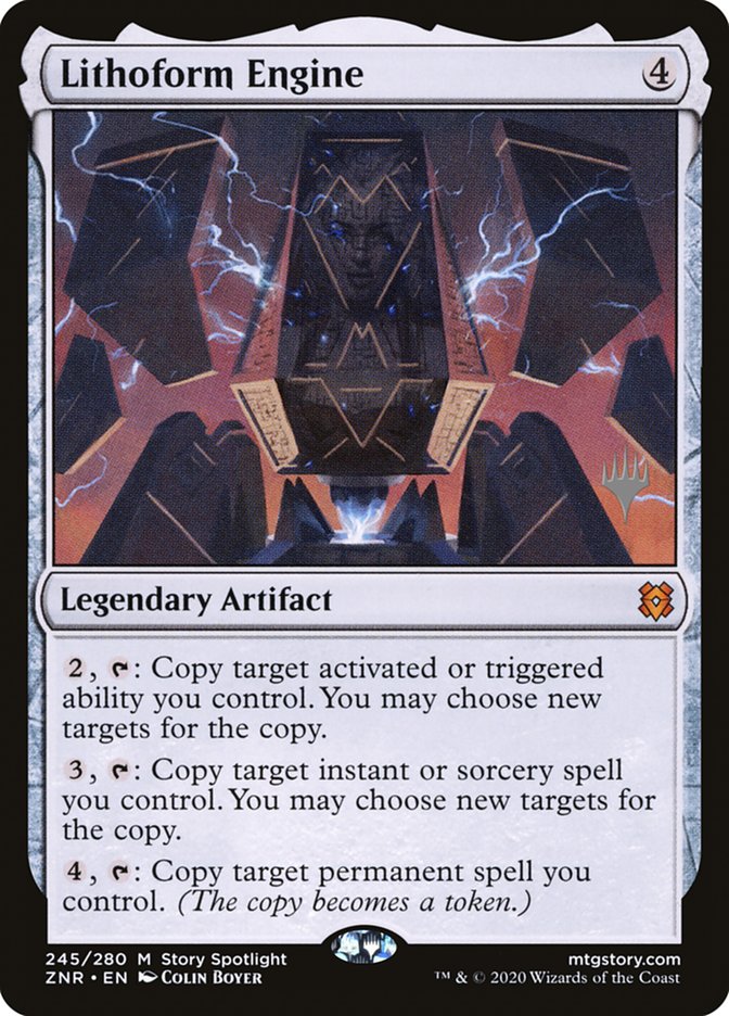 Lithoform Engine (Promo Pack) Near Mint Foil