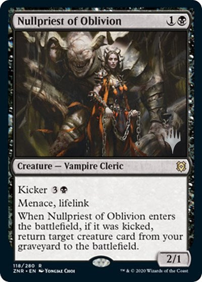 Nullpriest of Oblivion (Promo Pack: Zendikar Rising) Near Mint