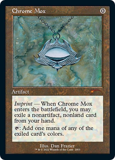 Chrome Mox (Secret Lair: 30th Anniversary Countdown Kit) Near Mint Foil