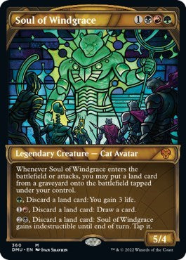 Soul of Windgrace (Textured Foil) (Dominaria United) Near Mint Foil