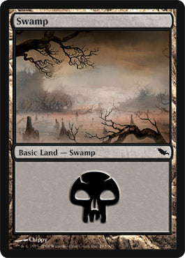 Swamp (293) (Shadowmoor) Light Play