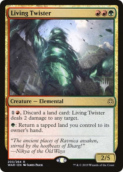 Living Twister (Promo Pack: Throne of Eldraine) Light Play