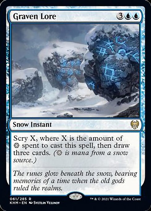 Graven Lore (Kaldheim) Medium Play