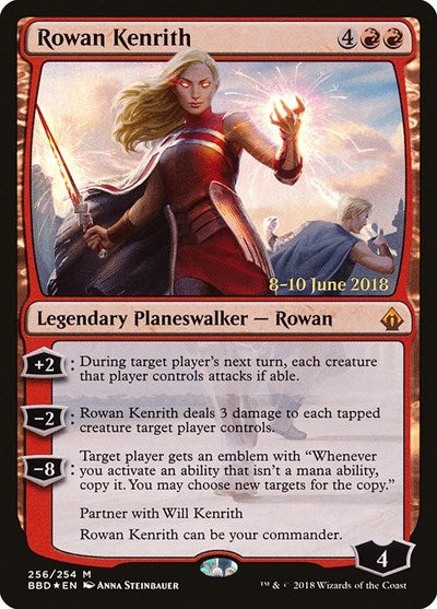 Rowan Kenrith (Promos: Launch Party and Release Event) Light Play Foil