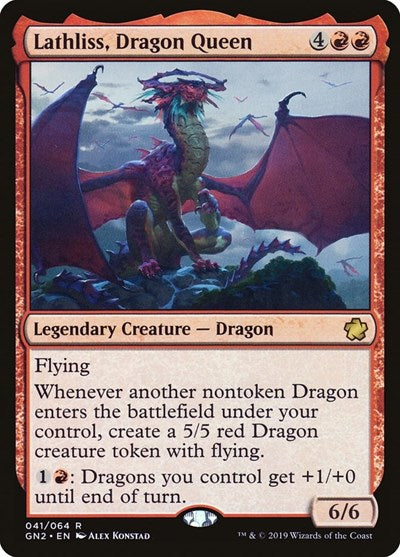 Lathliss, Dragon Queen (Magic Game Night 2019) Near Mint