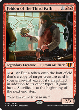 Feldon of the Third Path (Commander 2014 Edition) Heavy Play