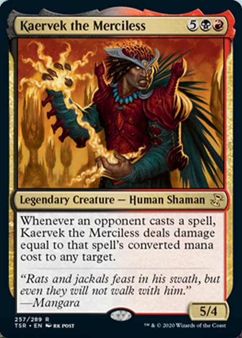 Kaervek the Merciless (Time Spiral Remastered) Near Mint Foil