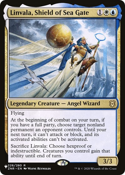 Linvala, Shield of Sea Gate (The List) Near Mint