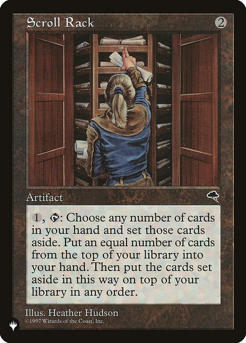 Scroll Rack (The List) Near Mint