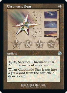 Chromatic Star (Schematic) (The Brothers' War: Retro Frame Artifacts) Near Mint Foil