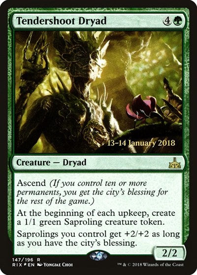 Tendershoot Dryad (Promos: Prerelease Cards) Near Mint Foil