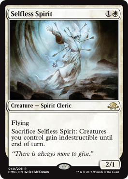Selfless Spirit (Eldritch Moon) Near Mint