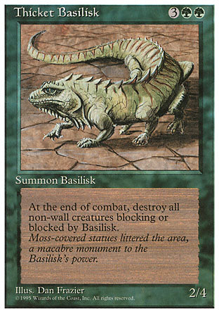 Thicket Basilisk (4th Edition) Near Mint