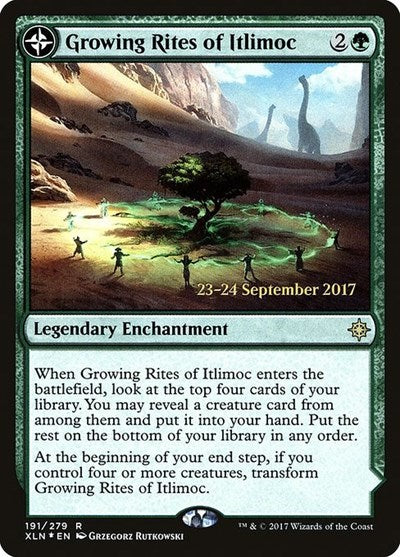 Growing Rites of Itlimoc (Promos: Prerelease Cards) Near Mint Foil