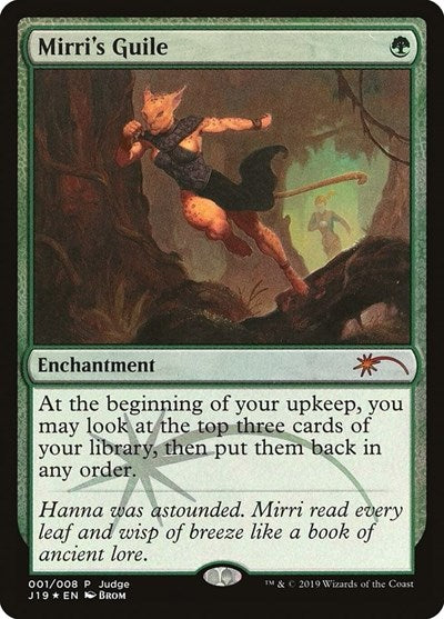 Mirri's Guile (Promos: Judge) Light Play Foil