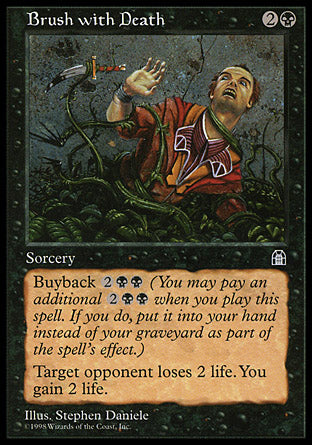Brush With Death (Stronghold) Near Mint