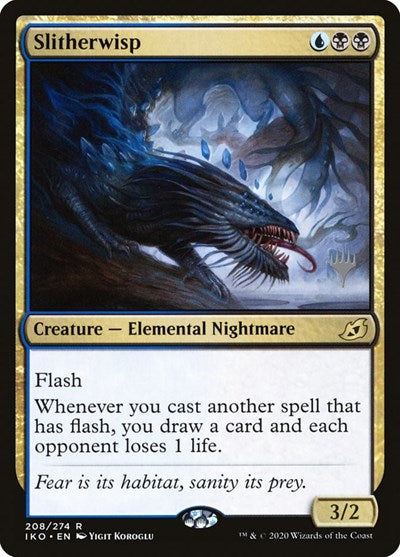 Slitherwisp (Promo Pack: Ikoria) Medium Play