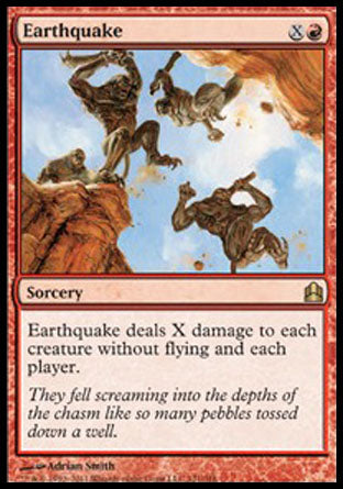 Earthquake (Commander) Medium Play
