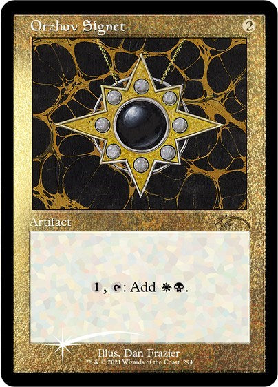 Orzhov Signet (Foil Etched) (Secret Lair) Near Mint Foil