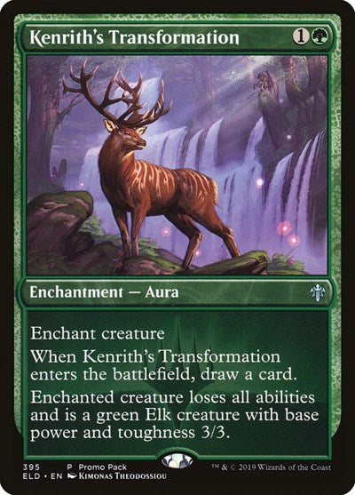Kenrith's Transformation (Promo Pack: Throne of Eldraine) Near Mint Foil
