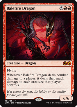Balefire Dragon (Ultimate Masters) Near Mint Foil