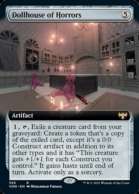 Dollhouse of Horrors (Extended Art) (Innistrad: Crimson Vow) Near Mint