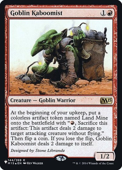 Goblin Kaboomist|0|0|0.00