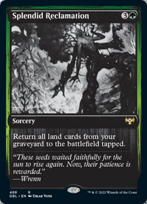 Splendid Reclamation (Innistrad: Double Feature) Near Mint Foil