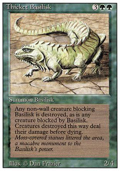 Thicket Basilisk (Revised) Heavy Play