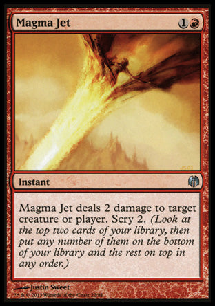Magma Jet (Duel Decks: Heroes vs Monsters) Light Play
