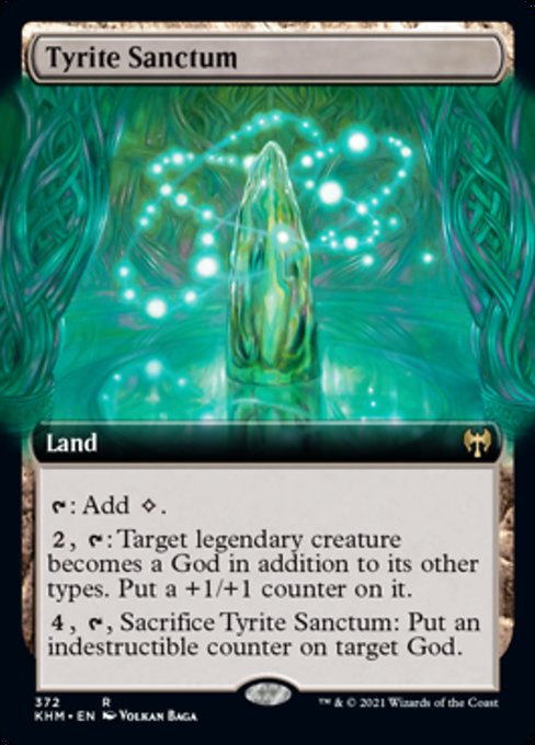 Tyrite Sanctum (Extended Art) (Kaldheim) Near Mint
