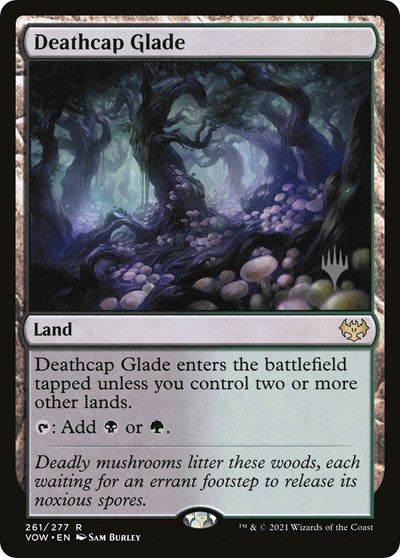 Deathcap Glade (Promo Pack: Dominaria United) Near Mint Foil