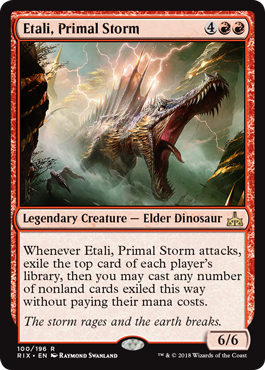 Etali, Primal Storm (Rivals of Ixalan) Near Mint