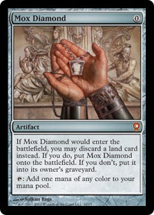 Mox Diamond (From the Vault: Relics) Near Mint Foil