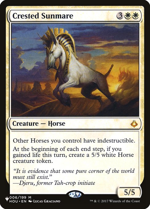 Crested Sunmare|0|0|0.00
