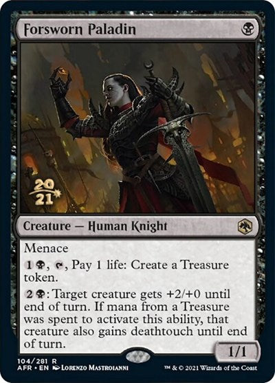 Forsworn Paladin (Promos: Prerelease Cards) Light Play Foil