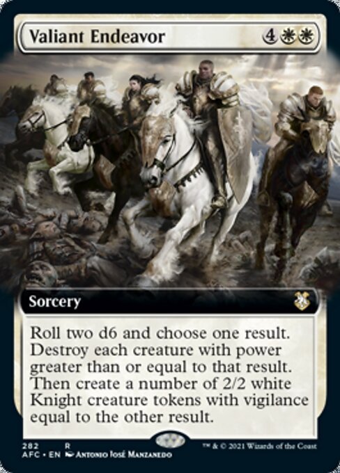 Valiant Endeavor Extended Art|1|0|0.00