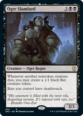 Ogre Slumlord (Commander 2020 Zendikar Rising) Light Play
