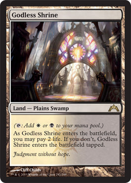Godless Shrine (Gatecrash) Light Play