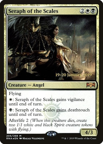 Seraph of the Scales (Promos: Prerelease Cards) Near Mint Foil