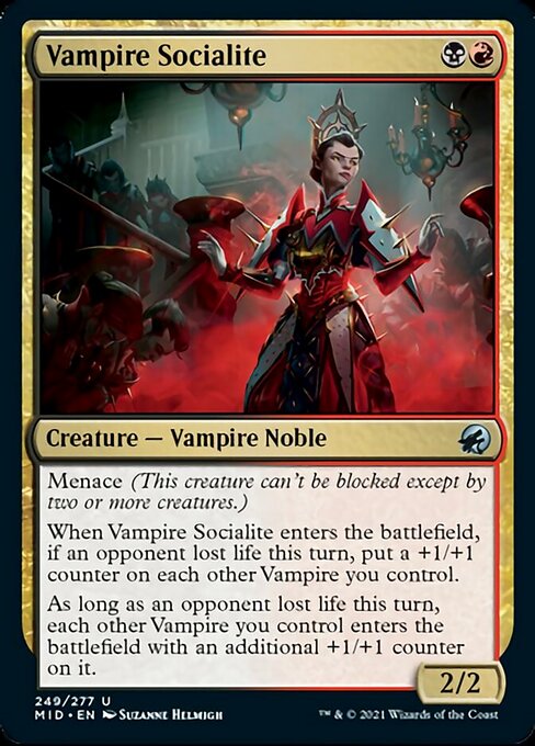 Vampire Socialite (Innistrad: Midnight Hunt) Near Mint