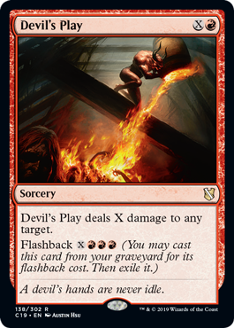 Devil's Play (Commander 2019) Light Play