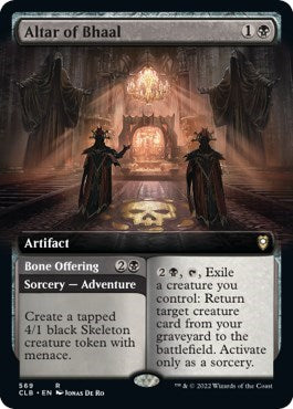 Altar of Bhaal (Extended Art) (Commander Legends: Battle for Baldur's Gate) Near Mint