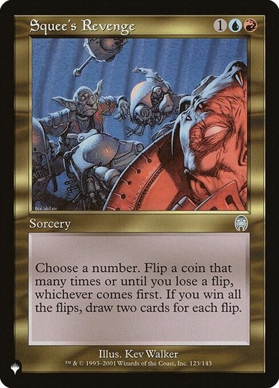 Squee's Revenge (Secret Lair Commander: Heads I Win, Tails You Lose) Near Mint