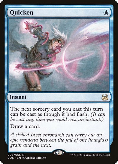 Quicken (Duel Decks: Mind vs Might) Near Mint