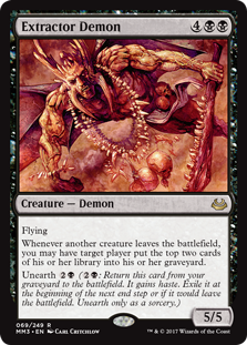 Extractor Demon (Modern Masters 2017) Medium Play